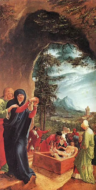 Entombment of Christ Albrecht Altdorfer